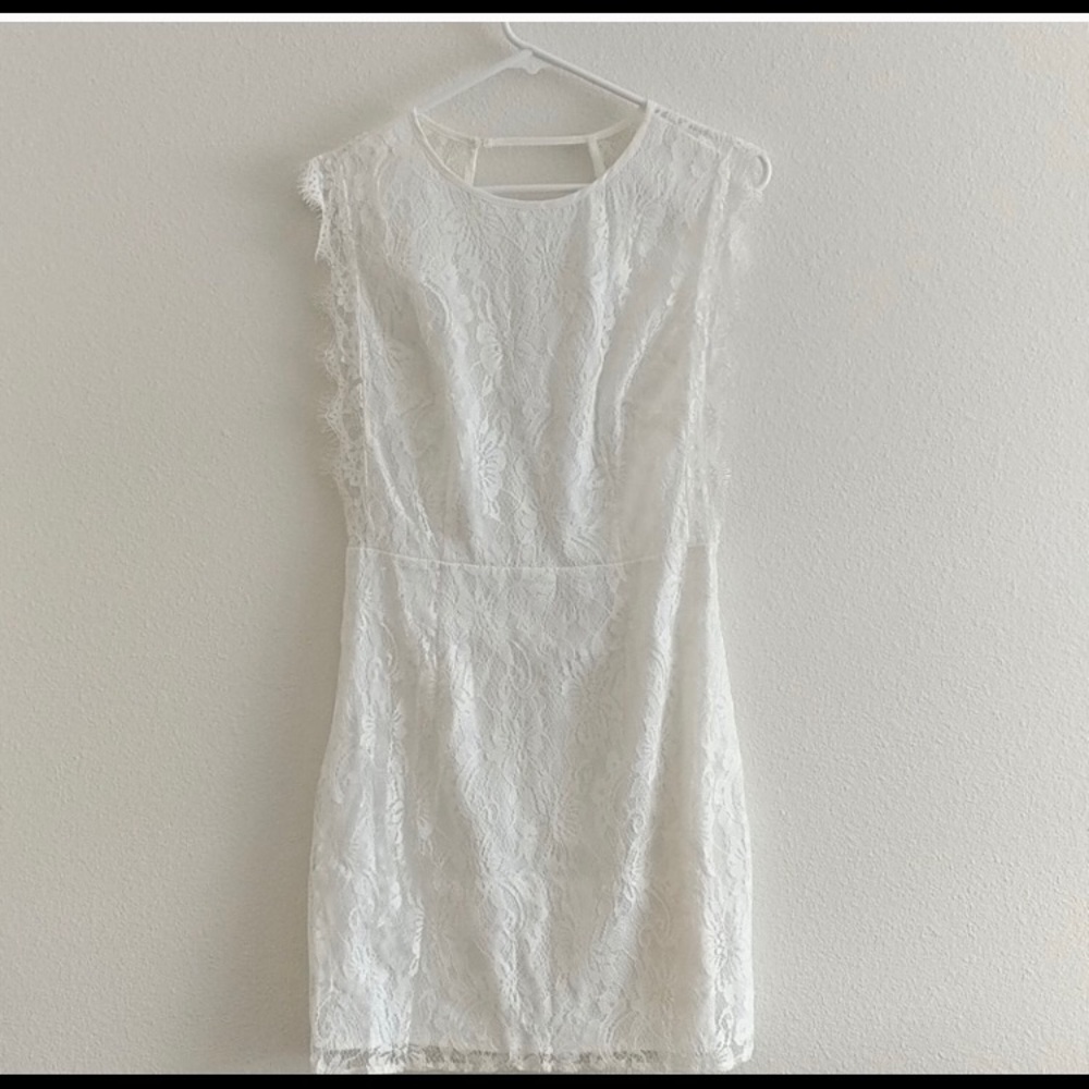 White Lace Dress